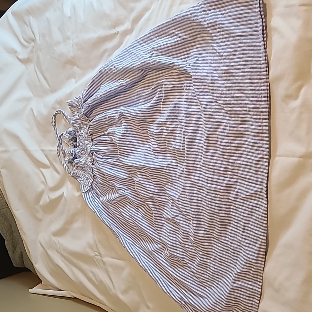 Madison Mathews tie shoulder tank size Large